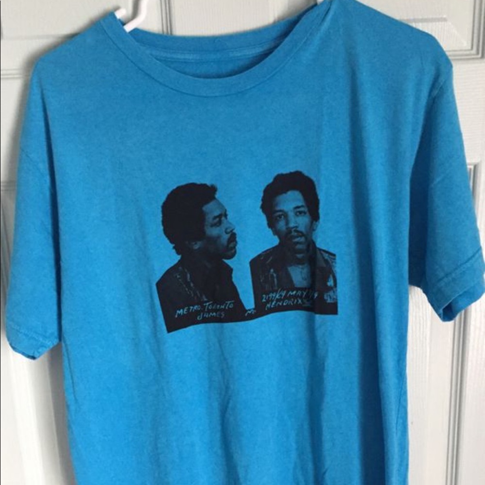 Jimi Hendrix Mugshot Fourstar Tee